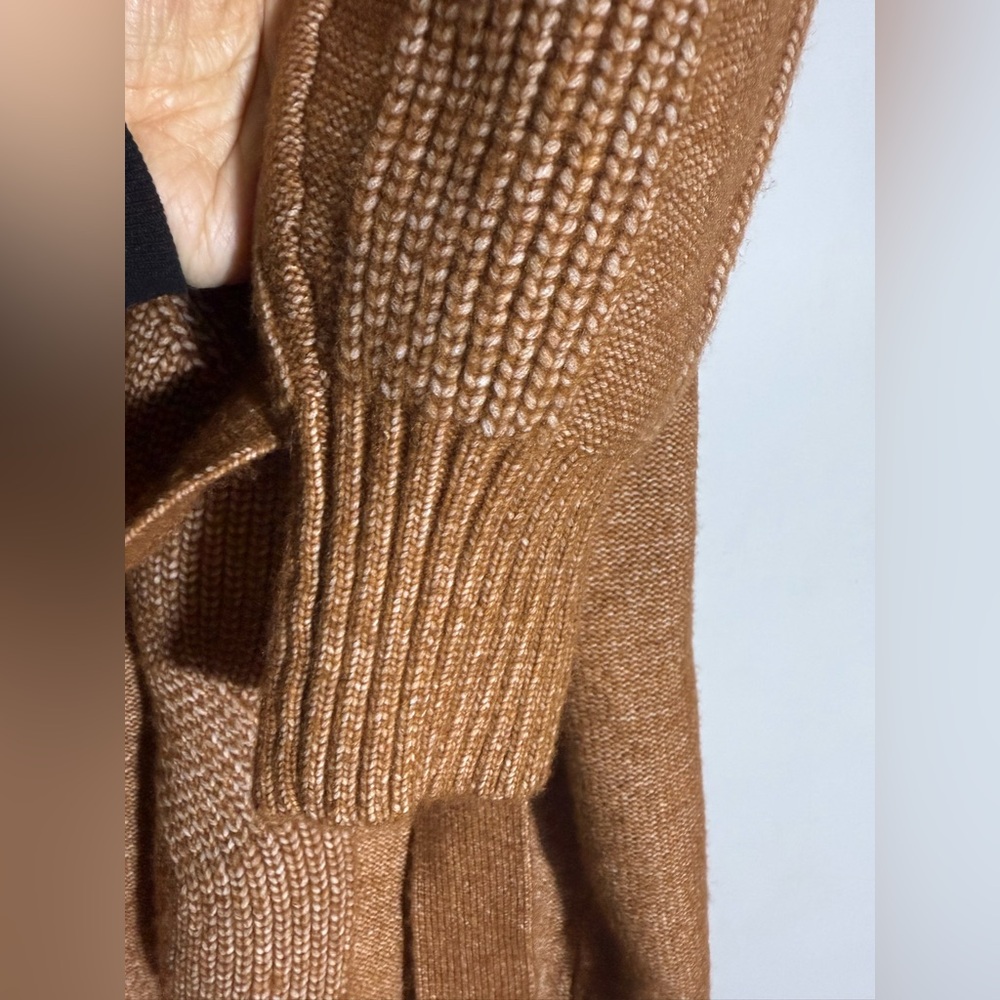 Nine West Cozy Brown Knit long Cardigan size XXL - Picture 8 of 8